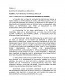 COMENTARIO DE “LA EDUCACION ENCIERRA UN TESORO”