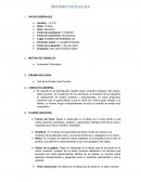 INFORME PSICOLOGICO DE TEST DE LA FAMILIA
