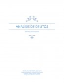 Analisis de delitos.Derecho penal especial