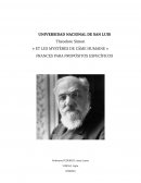 Los misterios del alma humana