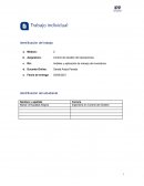 Análisis y aplicación de manejo de inventarios