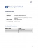 Relaciona estrategias de aprendizaje y características del trabajo autónomo aplicando algunas estrategias a materia académicas