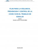 Plan de Prevención de COVID