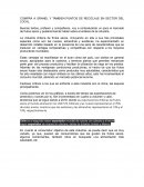 COMPRA A GRANEL Y TAMBIEN PUNTOS DE RECICLAJE EN SECTOR DEL LOCAL