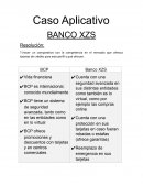 Caso Aplicativo BANCO XZS