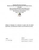 Catálogo de separatas de la colección Dr. Ignacio Ortiz del Instituto Experimental “José Witremundo Torrealba” de la Universidad de los Andes