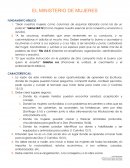 El ministerio de Mujeres