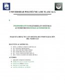 MAQUETA DIDÁCTICA EN SISTEMA DE INMOVILIZACIÓN DEL VEHÍCULO