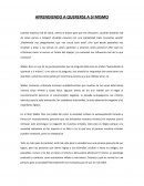 Aprendiendo a quererse a sí mismo