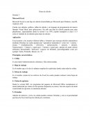 Hojas de cálculo Semana 3 Microsoft Excel