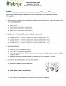 EXAMEN DE HISTORIA DE MÉXICO (s/r)
