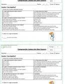 Control lectura Cuento: “Los Angelitos”