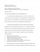 ¿Qué es el Mantenimiento totalmente productivo?