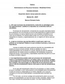 Administracion de Recursos Humanos – Modalidad Online