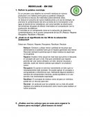 Especialidad de reciclaje