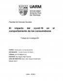El impacto del covid-19 en el comportamiento de los consumidores
