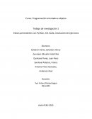 Clases persistentes con Python, C#, Scala, resolución de ejercicios