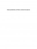 Clases persistentes con Python, resolución de ejercicio