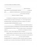 Orden de Aprehensión