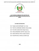 LAS FUERZAS ARMADAS EN GESTIÓN DE RIESGOS EN DESASTRES NATURALES EN EL PERÚ