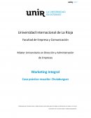 Marketing Integral Caso práctico resuelto: Chulaburguer