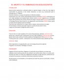 EL ABORTO Y EL EMBARAZO EN ADOLESCENTES