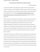 Sobre el impacto de las medidas sanitarias en población universitaria