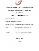 EL MATRIMONIO EN ROMA