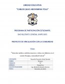 Atención médica a adultos mayores y niños con diabetes en el cantón Tosagua, comunidad Casical