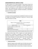 DIMENSIONAMIENTO DEL CUERPO DE LA PRESA