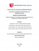 Gestión Organizacional y Estrategias de seguridad ocupacional en pandemia de la Empresa Bimbo 2020