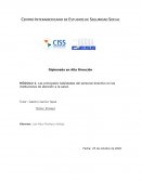 Las principales habilidades del personal directivo en las instituciones de atención a la salud