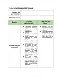 Plan de accion directiva