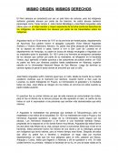 Mismo origen mismos derechos