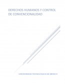 Derechos Humanos y Control de Convencionalidad