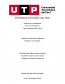 Problemas de la contaminación de los recursos hídricos en Lima Metropolitana (2010 - 2019)