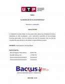 Elaboración de plan estratégico. Backus y Johnson