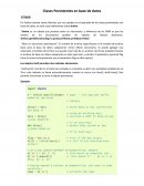 Clases Persistentes en base de datos PYTHON
