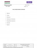 Procedimiento de gestion de residuos