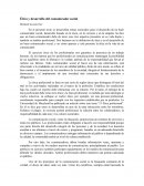 ETICA Y DESARROLLO EL COMUNICADOR