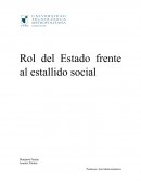 Rol del Estado frente al estallido social