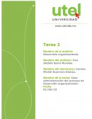 Tarea 2 Desarrollo Organizacional