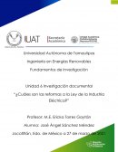 ¿Cuáles son las reformas a la Ley de la Industria Eléctrica?