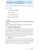 Caso: New Heritage Doll Company. El presupuesto de inversión
