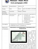 Gimnasio Santa Rocío Guía pedagógica 2022