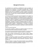 Managerial Economics