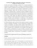 COMPARACIÓN SOBRE LA IMPLEMENTACIÓN DEL CONSENSO DE WASHINGTON-ARGENTINA PERÚ