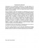 Caracterización poblacional