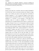 Documento de convenimiento