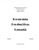 Economía Productiva de Canadá